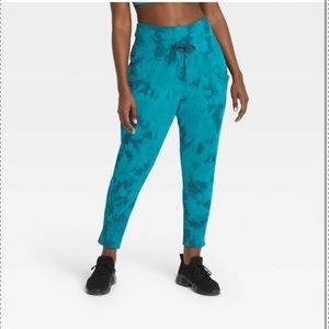 Women's High-Rise Ribbed Jogger Pants 25.5" - All in Motion